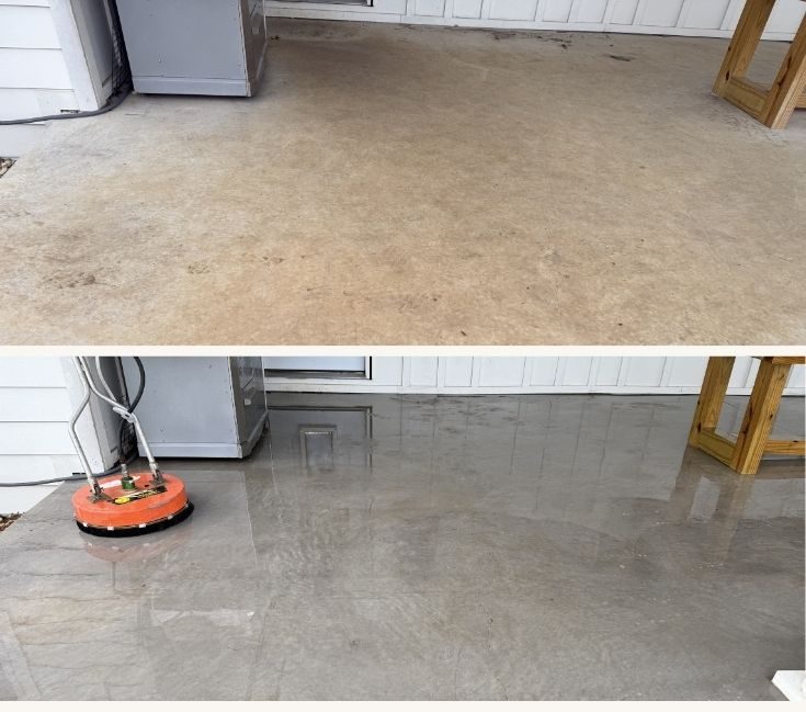 Post Construction Clean Up in Knoxville, TN Before and After 3